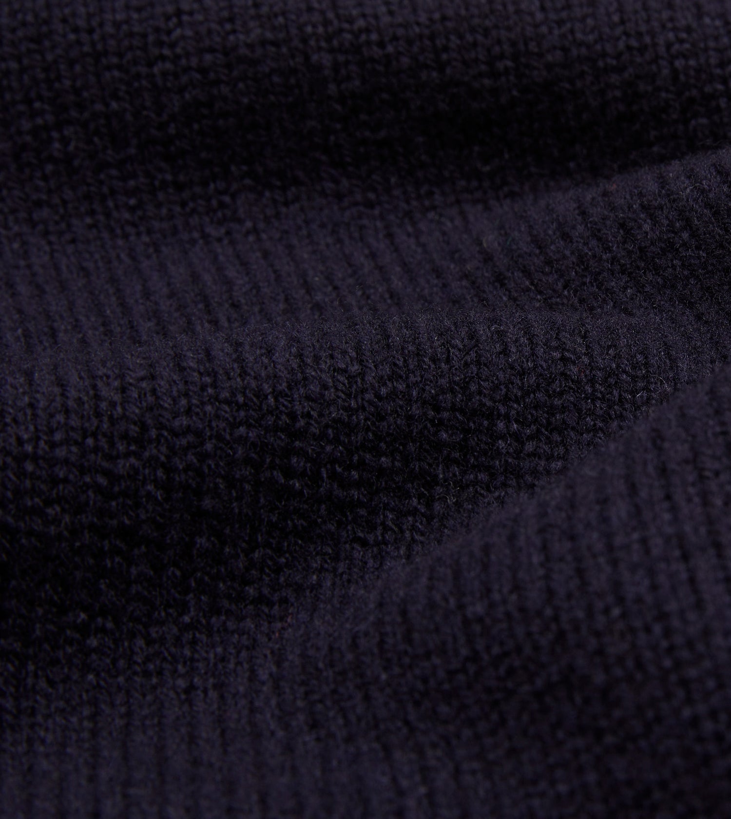 Navy Lambswool 6 Button Cardigan