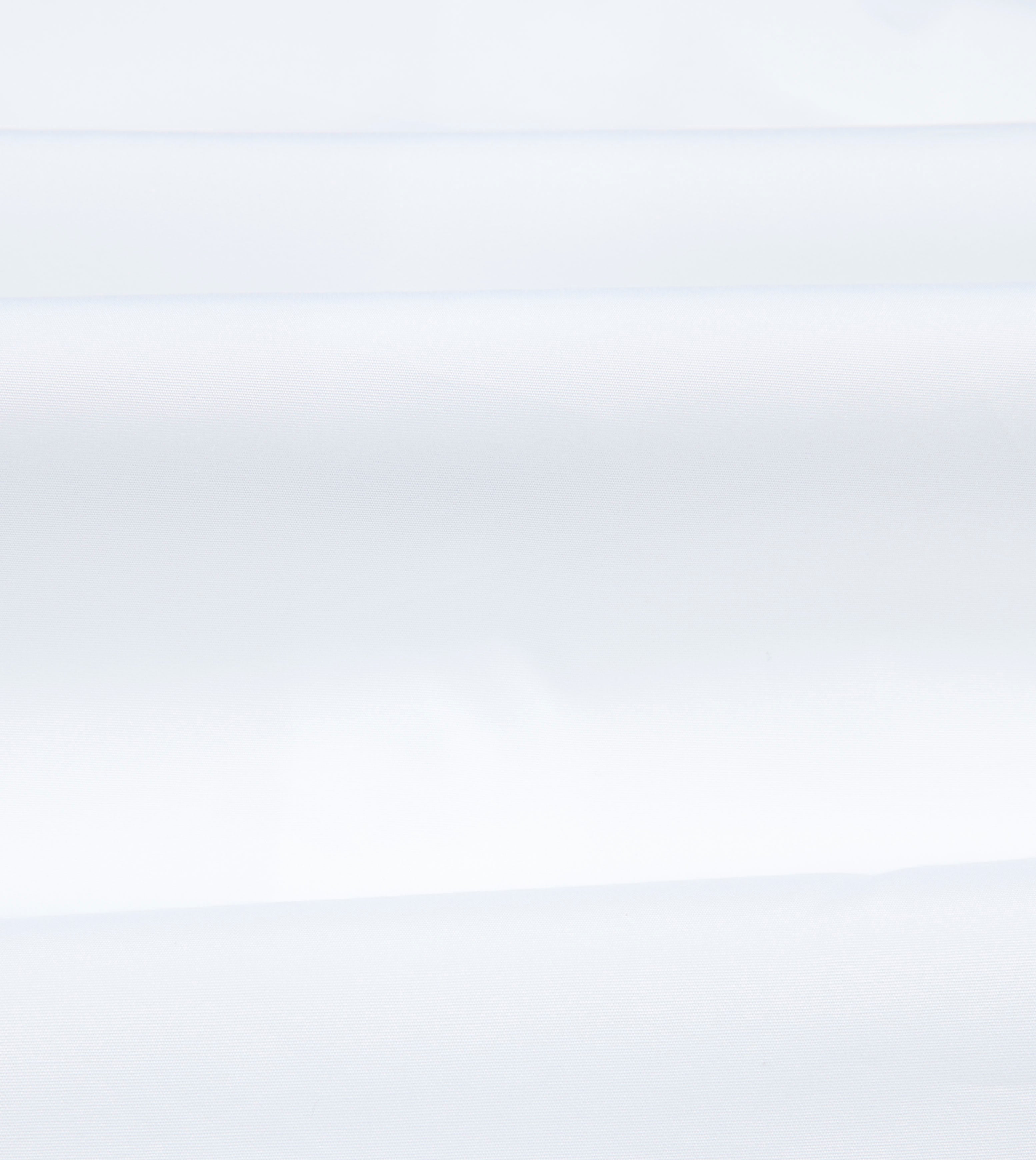 White Cotton Spread Collar Poplin Shirt