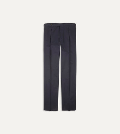 Dutch Trouser in Navy Cotton Drill – Carrier Company