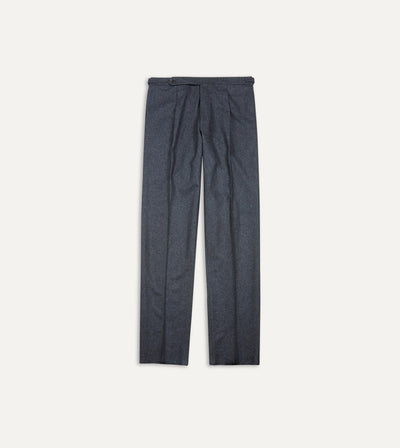 Antonio Glencheck Flannel Trousers - Grey – Berg & Berg